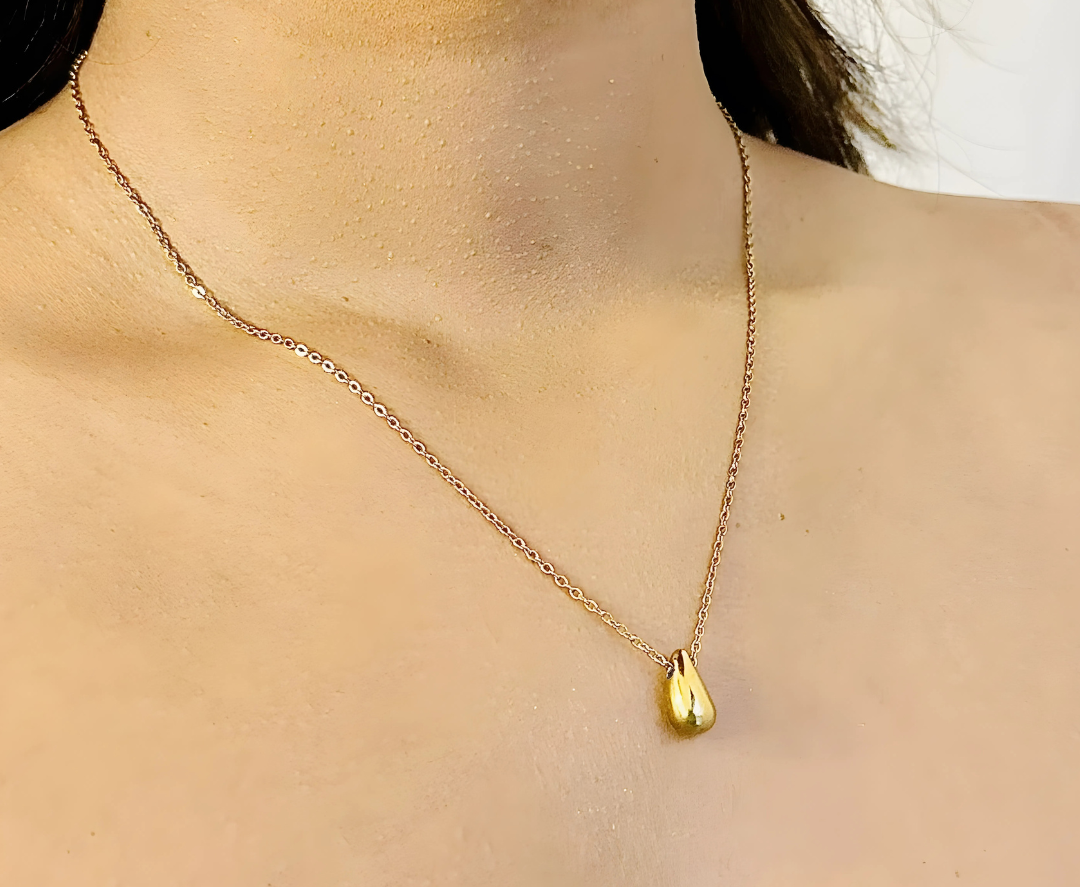 Golden Drop Necklace