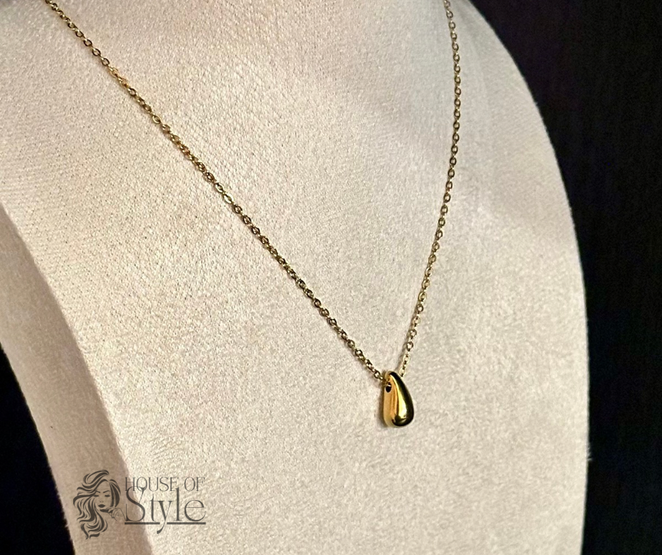 Golden Drop Necklace
