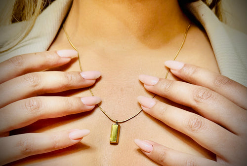 Golden Bar Necklace