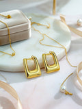Square Luxe Earrings