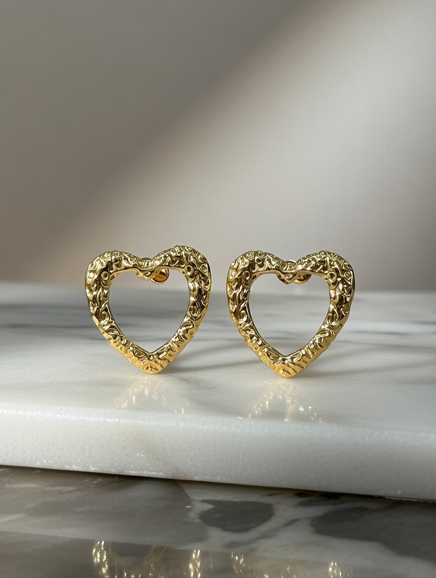 Golden Heart Outline