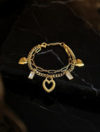 Heart of Gold Bracelet