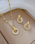 Luxe Golden Diamond Set