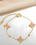 Clover Square Pink